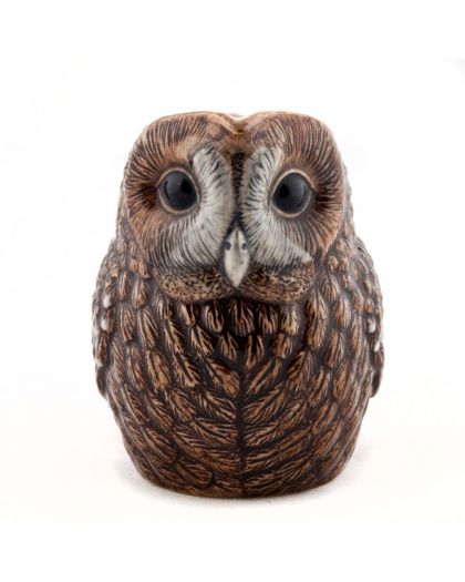 QUAIL CERAMICS TAWNY OWL JUG SMALL