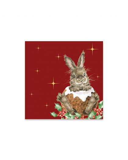 WRENDALE MERRY LITTLE CHRISTMAS NAPKIN - LUNCH SIZE